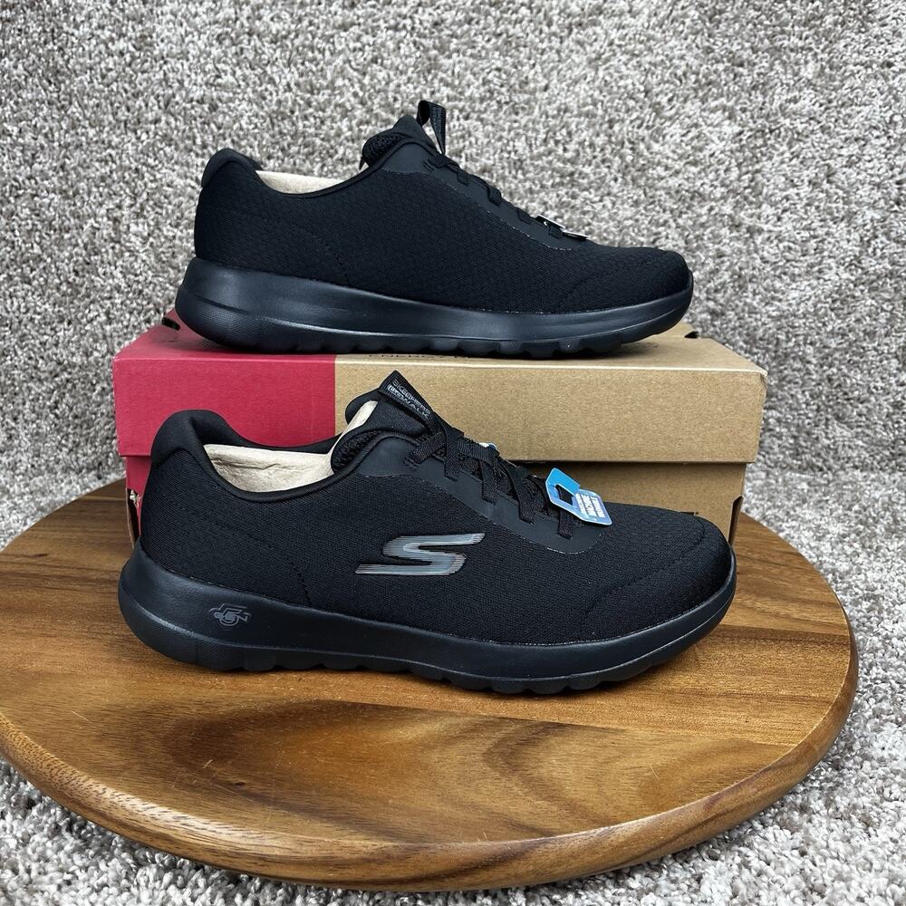 Skechers Women's Go Walk Joy Ecstatic Black Sneakers Shoe Size 8.5 New In Box